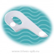 Силиконовые подпяточники для открытой обуви